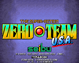 Zero Team (set 1) Title Screen